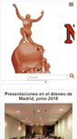 Mobile Screenshot of niramarteditorial.espacioniram.com